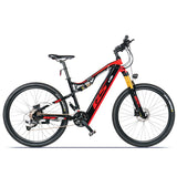 27.5 inch e-Mountain Bike Front and Rear Double Shock Absorbers 48V 500w 17ah lithium battery